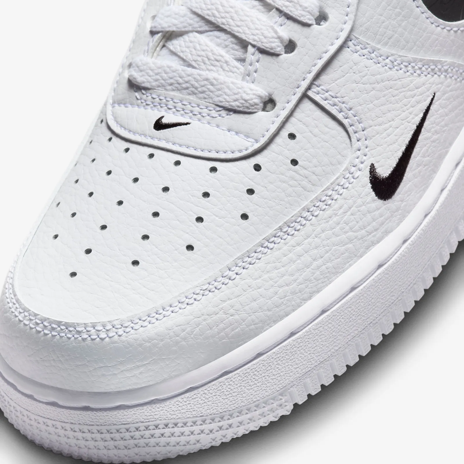 Nike Air Force 1 Low Multi-Etch Swoosh White Black FV1320-100