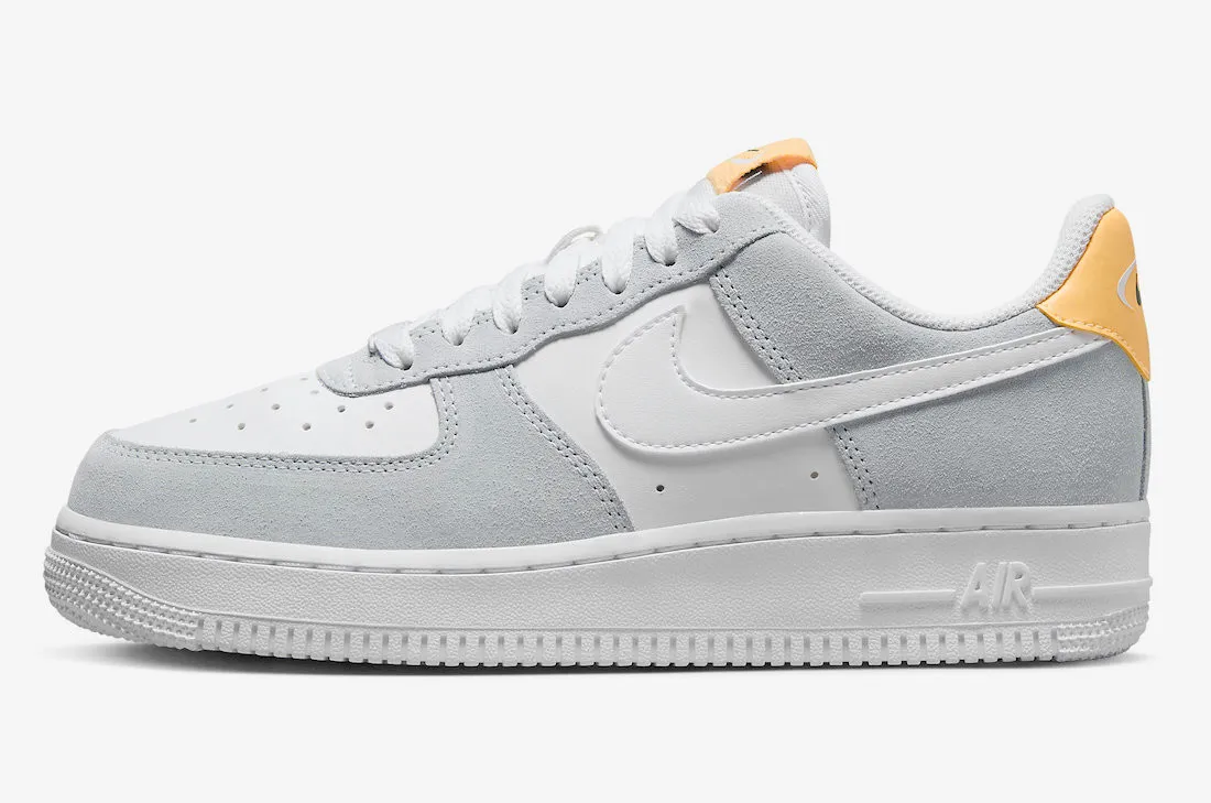 Nike Air Force 1 Low Pure Platinum White Melon Tint Black FQ7779-001