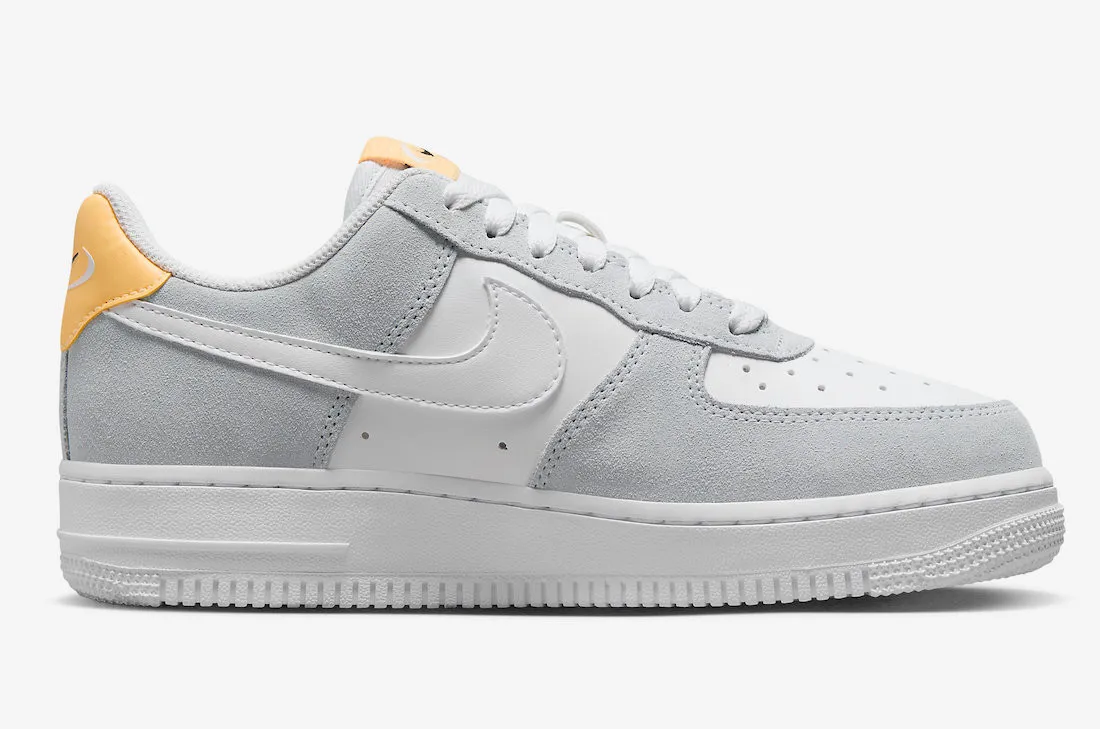 Nike Air Force 1 Low Pure Platinum White Melon Tint Black FQ7779-001