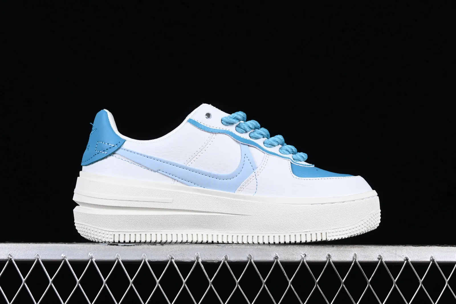 Nike Air Force 1 PLT.AF.ORM White Blue DJ9946-111