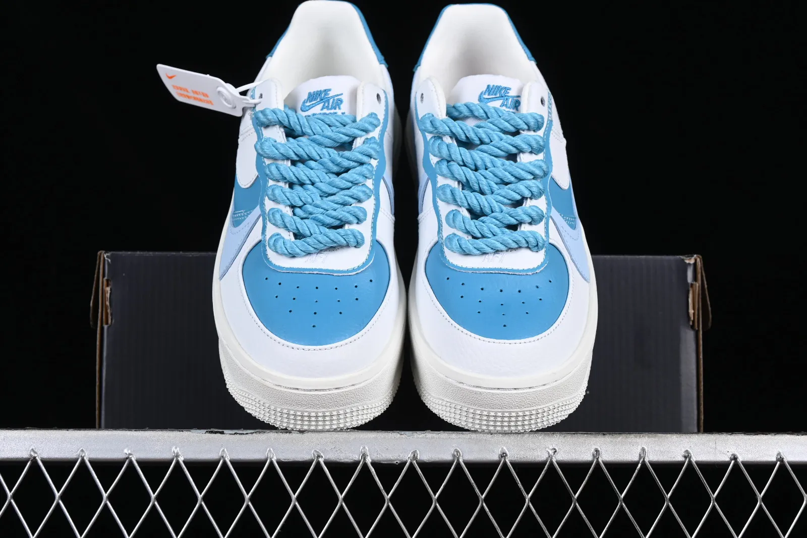 Nike Air Force 1 PLT.AF.ORM White Blue DJ9946-111