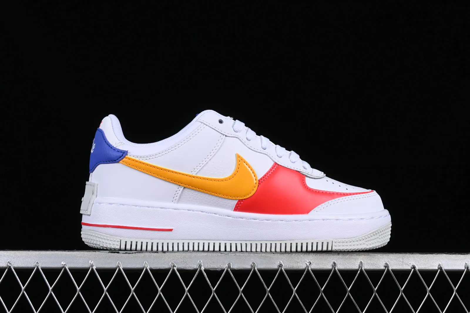 Nike Air Force 1 Shadow Gundam White Siren Red Photon Dust DZ1847-100