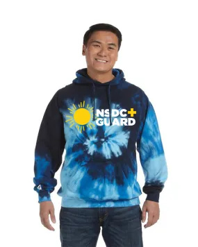 NSDC Guard Center Chest Tie-Dye Hoodie