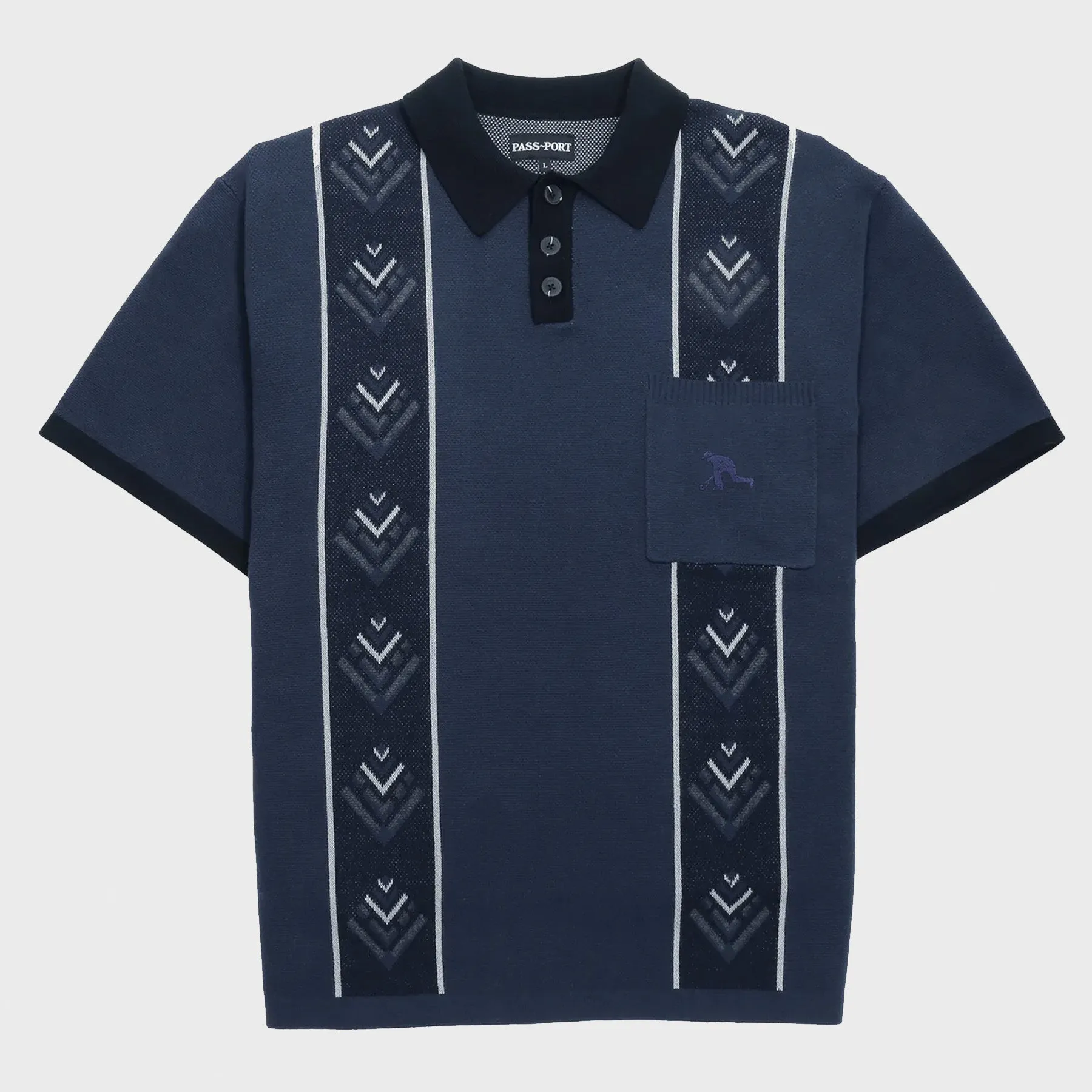 Pass Port Skateboards - Haven Polo Shirt - Navy