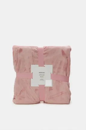 Pink Ultra Soft Blanket- (Double Size)