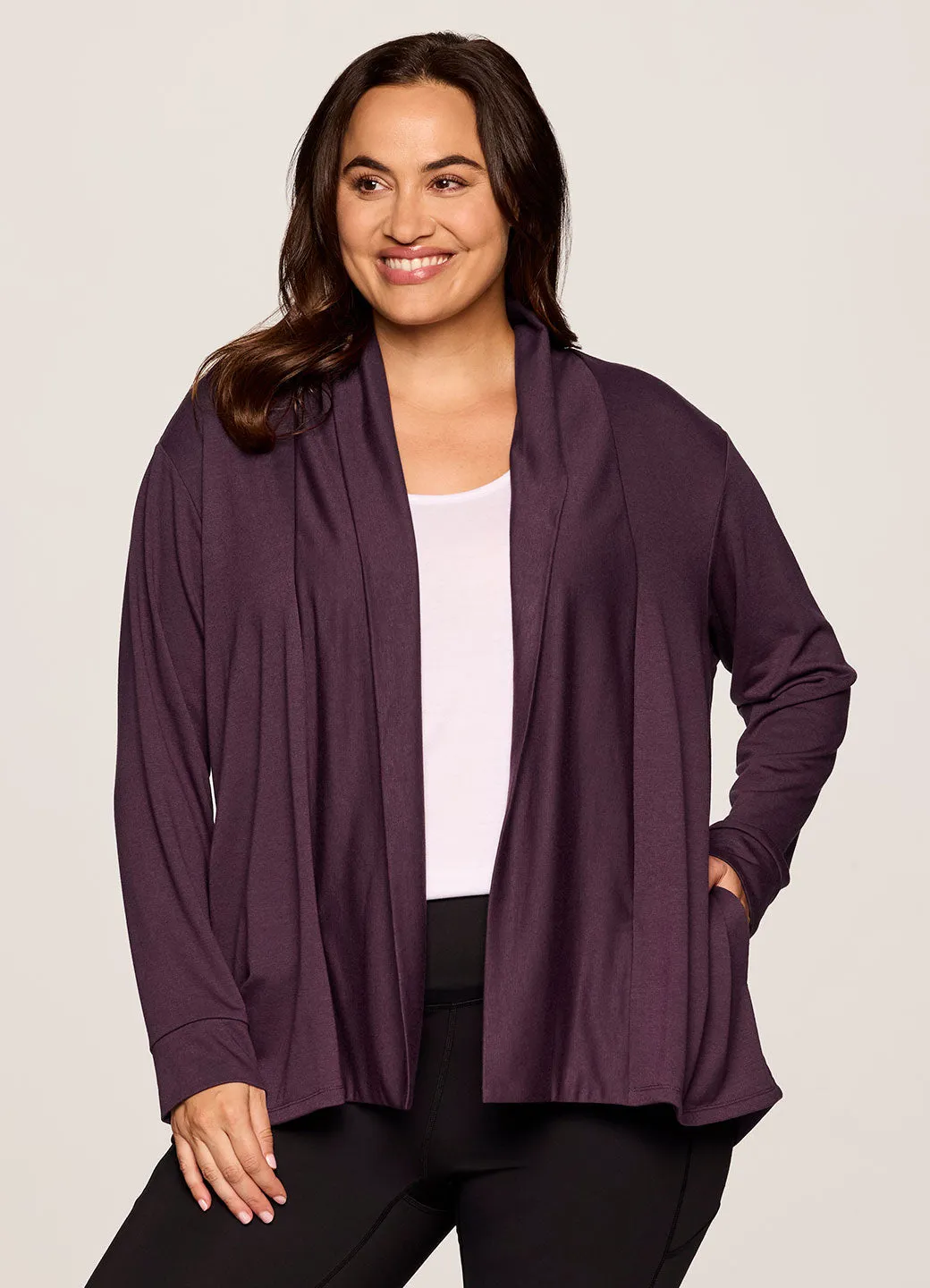 Plus Lotus Open Cardigan