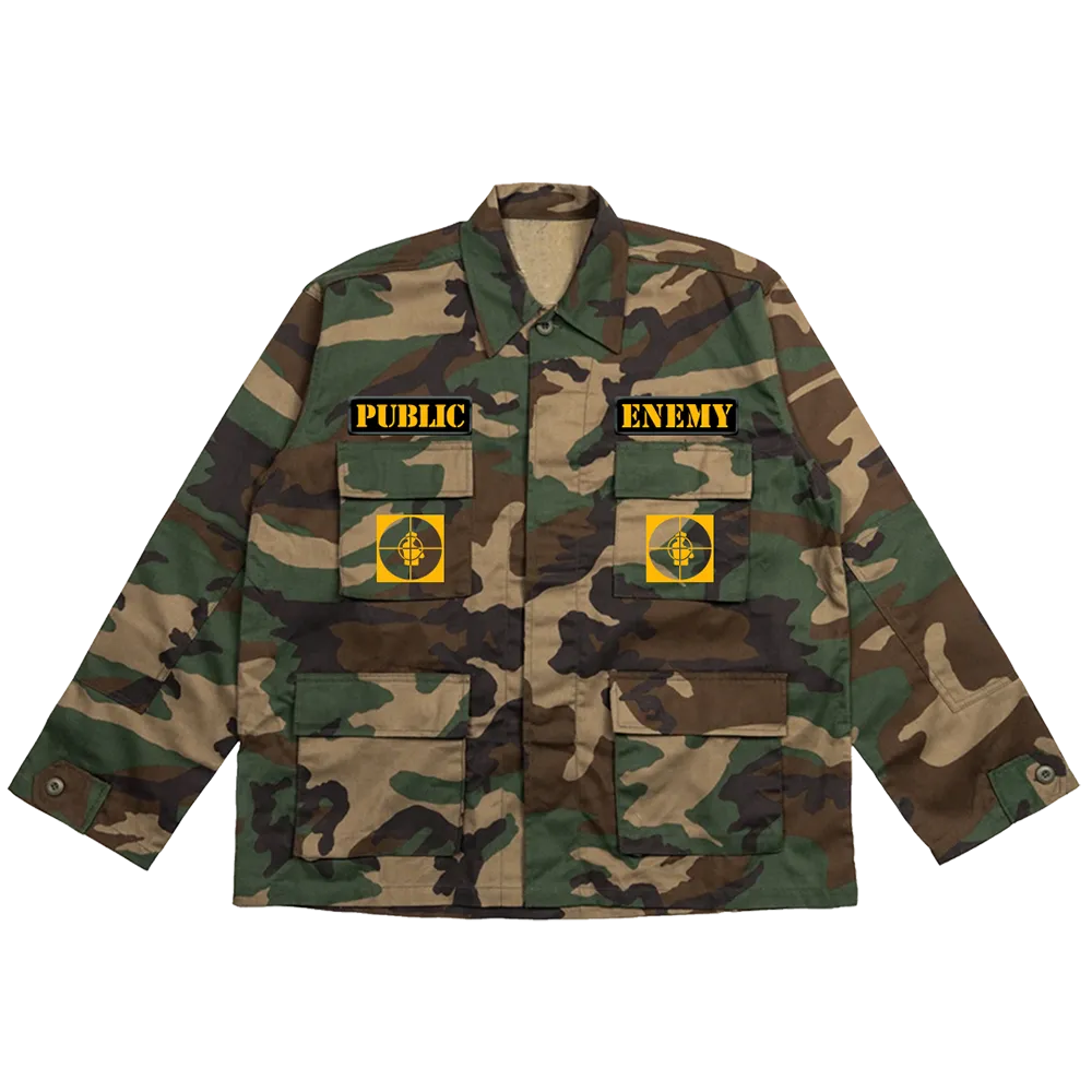 PUBLIC ENEMY CAMO JACKET