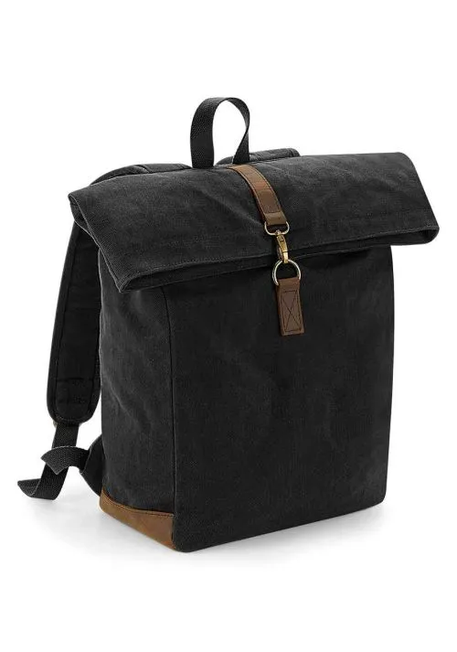 Quadra Heritage Waxed Canvas Backpack