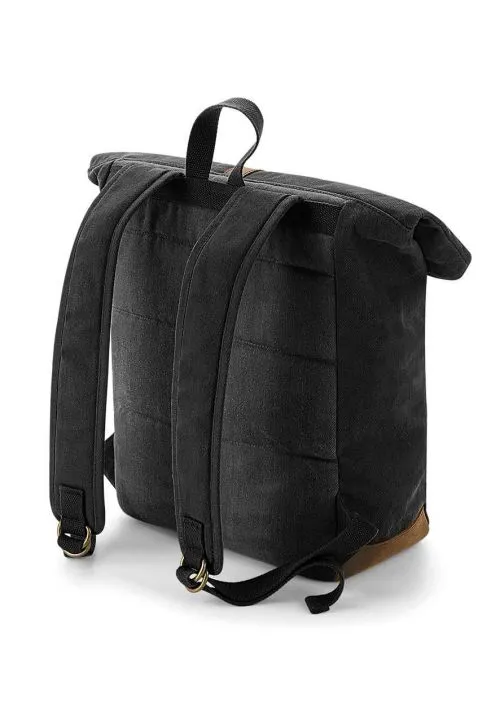 Quadra Heritage Waxed Canvas Backpack