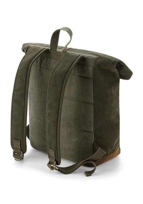 Quadra Heritage Waxed Canvas Backpack