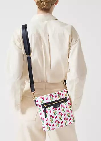 Radley London Finsbury Park - Carousel Floral Chalk Small Ziptop Crossbody Bag | Grattan