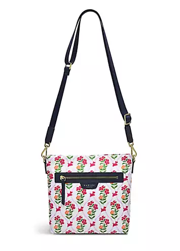 Radley London Finsbury Park - Carousel Floral Chalk Small Ziptop Crossbody Bag | Grattan