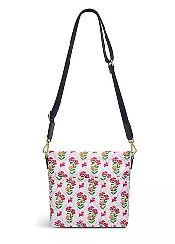 Radley London Finsbury Park - Carousel Floral Chalk Small Ziptop Crossbody Bag | Grattan