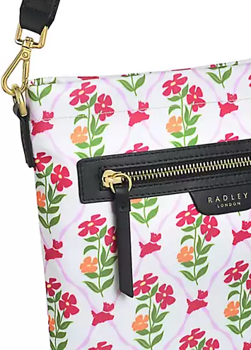 Radley London Finsbury Park - Carousel Floral Chalk Small Ziptop Crossbody Bag | Grattan