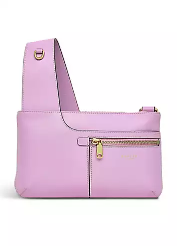 Radley London Pockets Icon Sugar Pink Mini Ziptop Crossbody Bag | Grattan