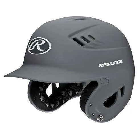 Rawlings R16 Series Matte Batting Helmet, Graphite, Senior