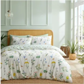 RHS Botanical Cottage Garden SuperKing Duvet Cover Set