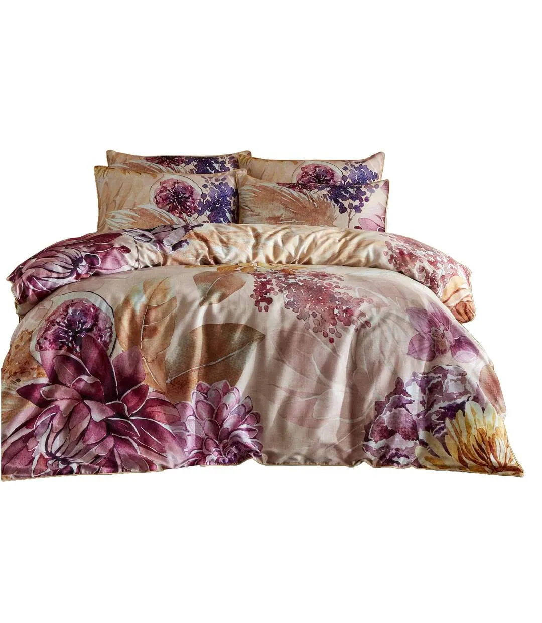 Saffa floral duvet cover set multicoloured Paoletti