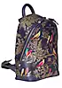 Sara Miller Smokey Blue Birds Mini Backpack