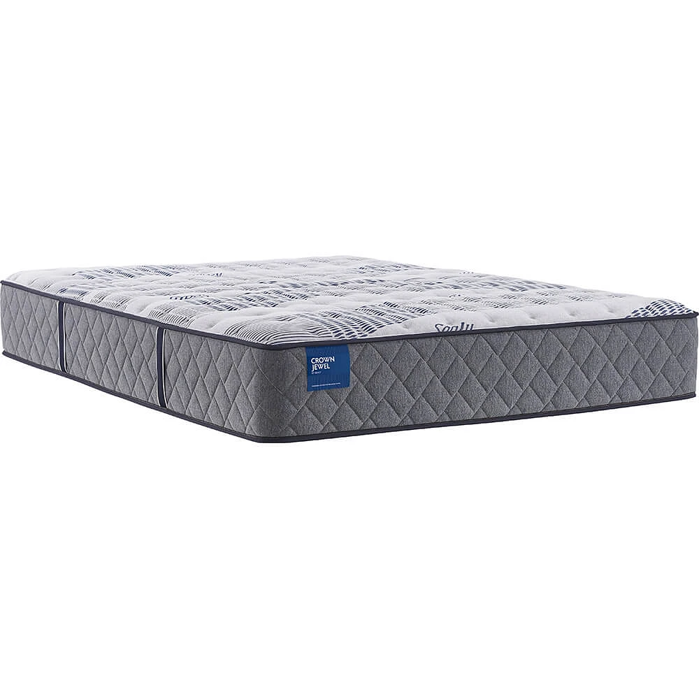 Sealy 52667151 Black Opal Plush Mattress - Queen | Electronic Express