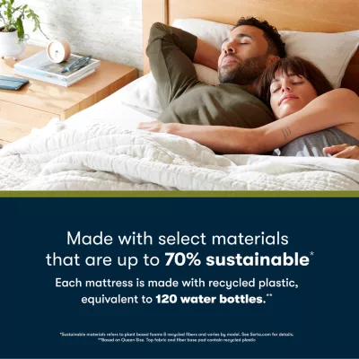 Serta iComfortECO Q20 Plush Pillow-Top Quilted Hybrid - Mattress Only