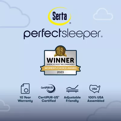 Serta Perfect Sleeper Blue Lagoon Nights 12" Firm - Mattress