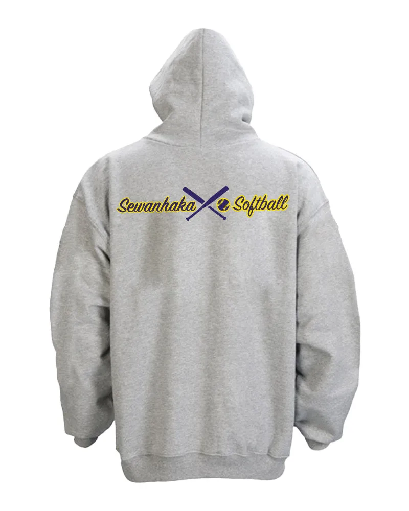 Sewanhaka Softball Game On Hoodie