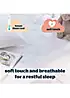 Silentnight Safe Nights Anti Allergy Waterproof Cot Bed Mattress Protector