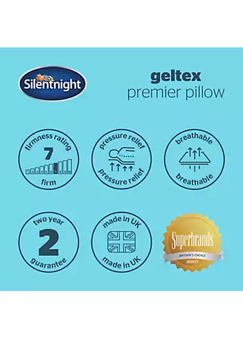 Silentnight The Luxury Collection Geltex Pillow | Kaleidoscope