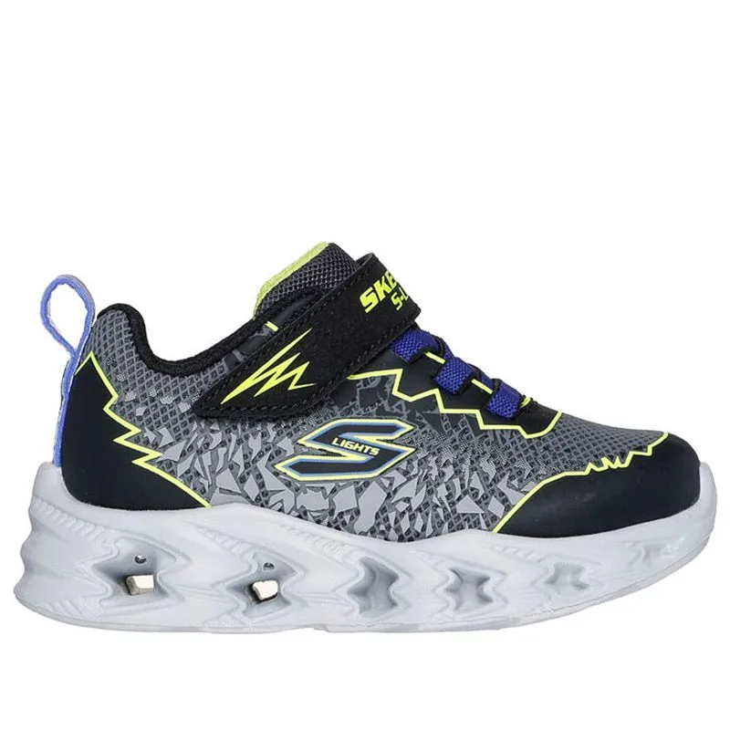 Skechers Kids' S Lights: Vortex 2.0 - Zorento Infant Trainers Black / Yellow