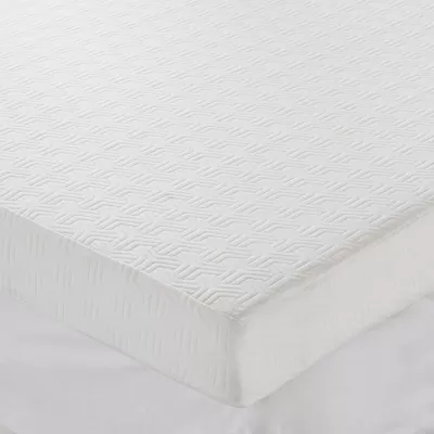 Sleep Philosophy 4" Gel Memory Foam with 3M Cover Mattress Topper