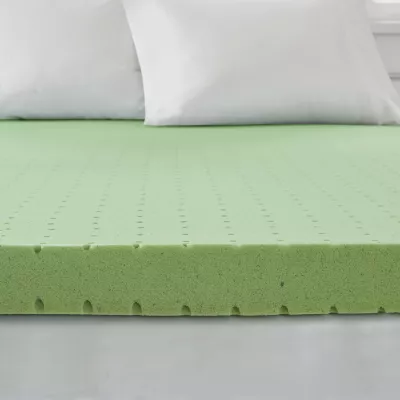 Sleep Philosophy Hypoallergenic 3" Cooling Gel Memory Foam Mattress Topper with Removable Cooling Cover