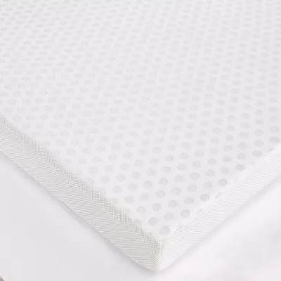 Sleep Philosophy Hypoallergenic 3" Cooling Gel Memory Foam Mattress Topper with Removable Cooling Cover