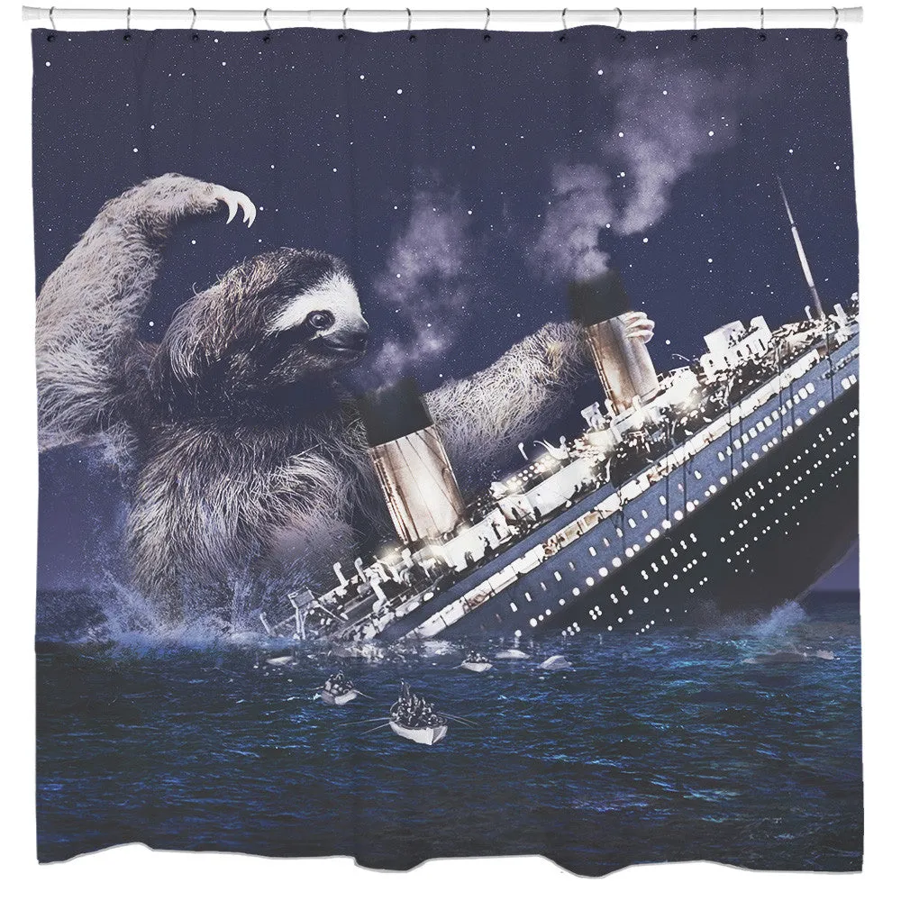 Slothberg Shower Curtain