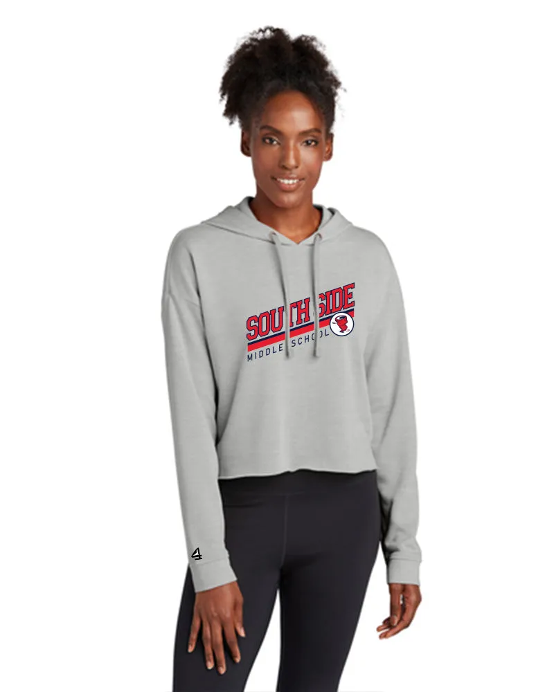 South Side Middle School Cropped Hoodie