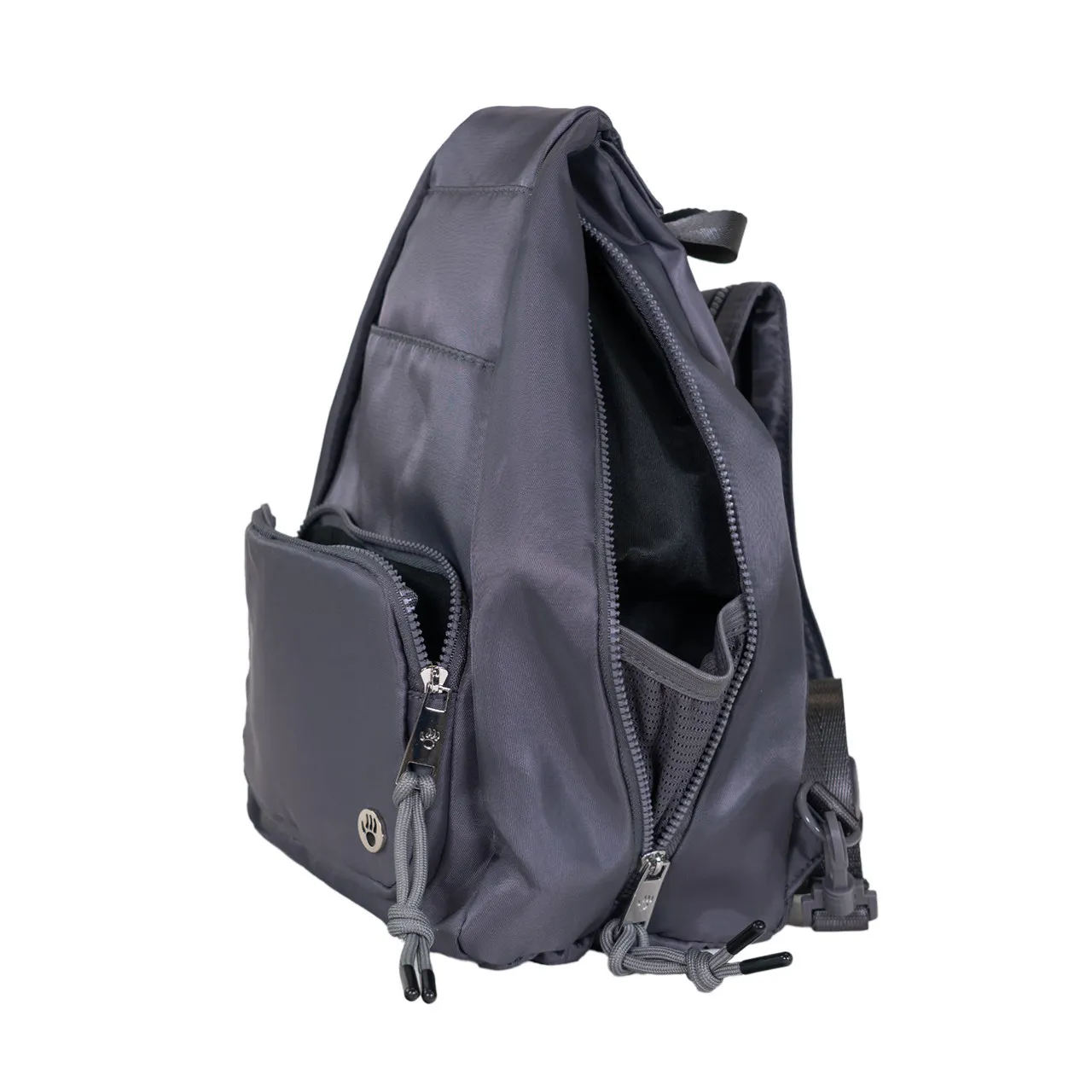 Sporty Convertible Backpack/Sling Dark Gray