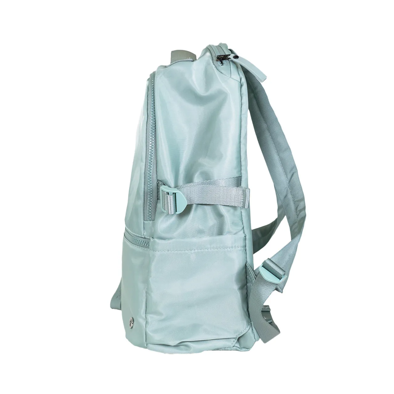 Sporty Nylon Square Backpack Sage