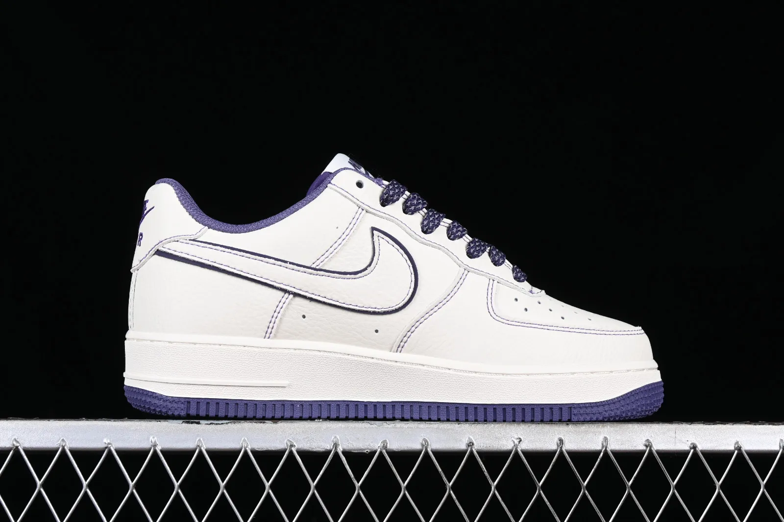 Stussy x Nike Air Force 1 07 Low Off White Purple UN1635-222