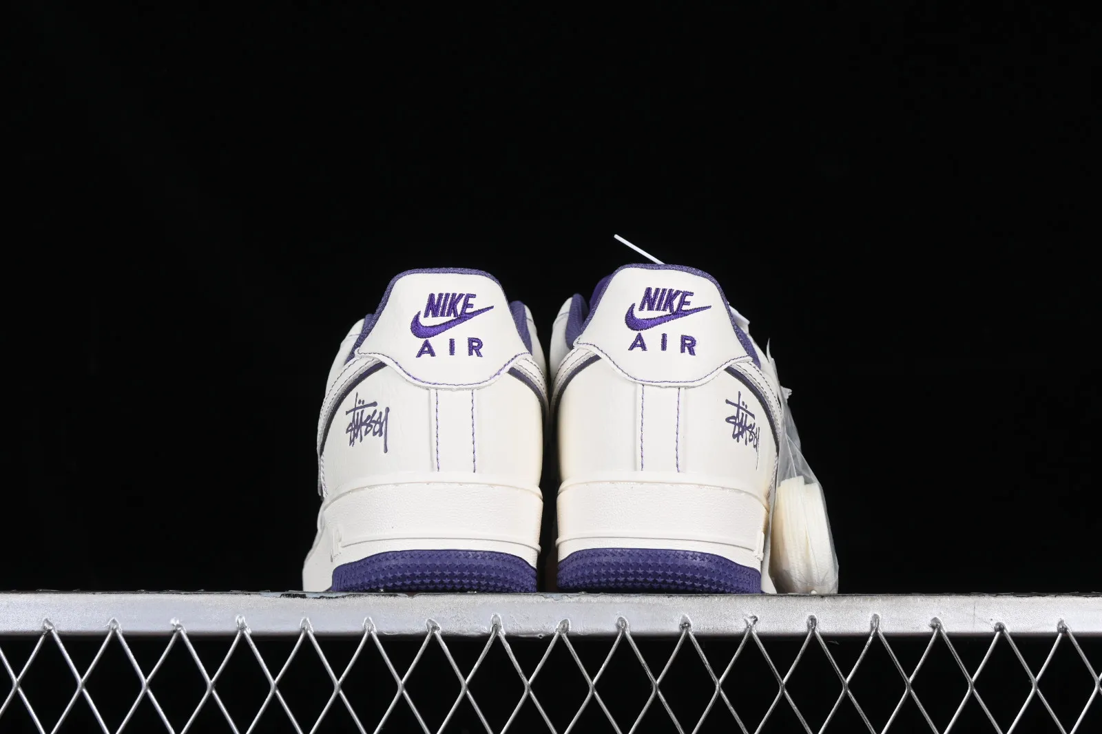 Stussy x Nike Air Force 1 07 Low Off White Purple UN1635-222