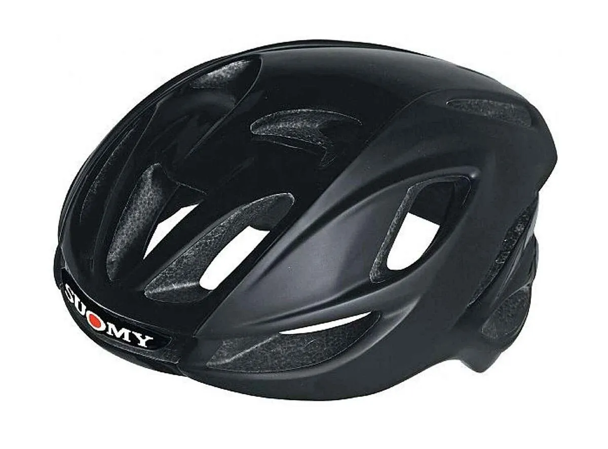 Suomy Glider Road Helmet - Matt Black-Black