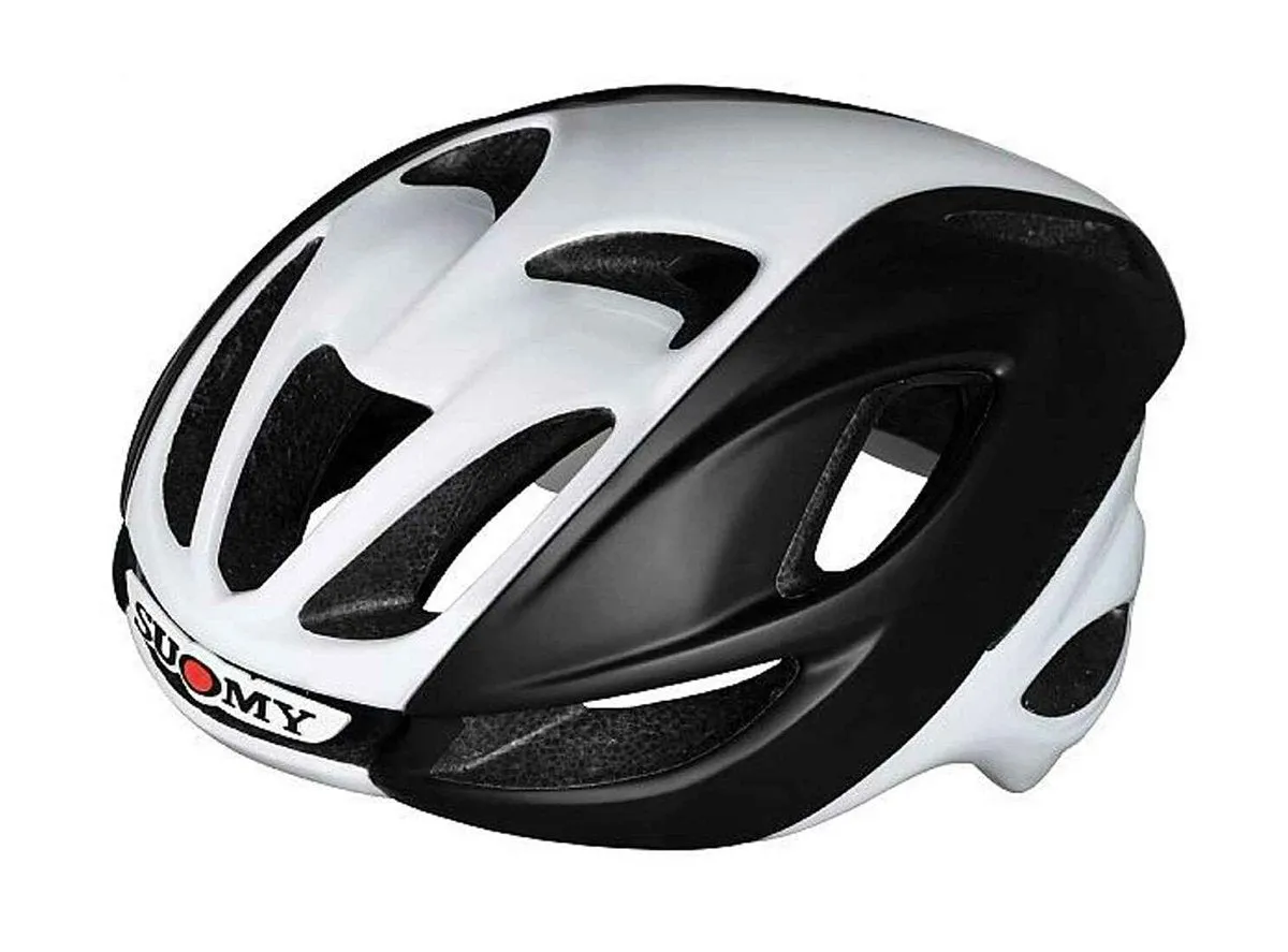 Suomy Glider Road Helmet - White-Matt Black