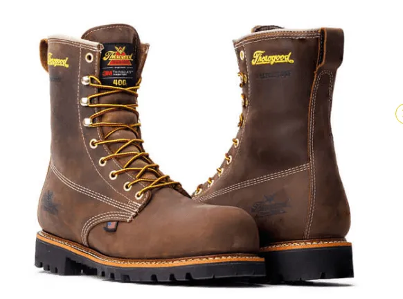 Thorogood Men's American Legacy Crazyhorse 8 Waterproof Nano Toe Work Boot 804-4520