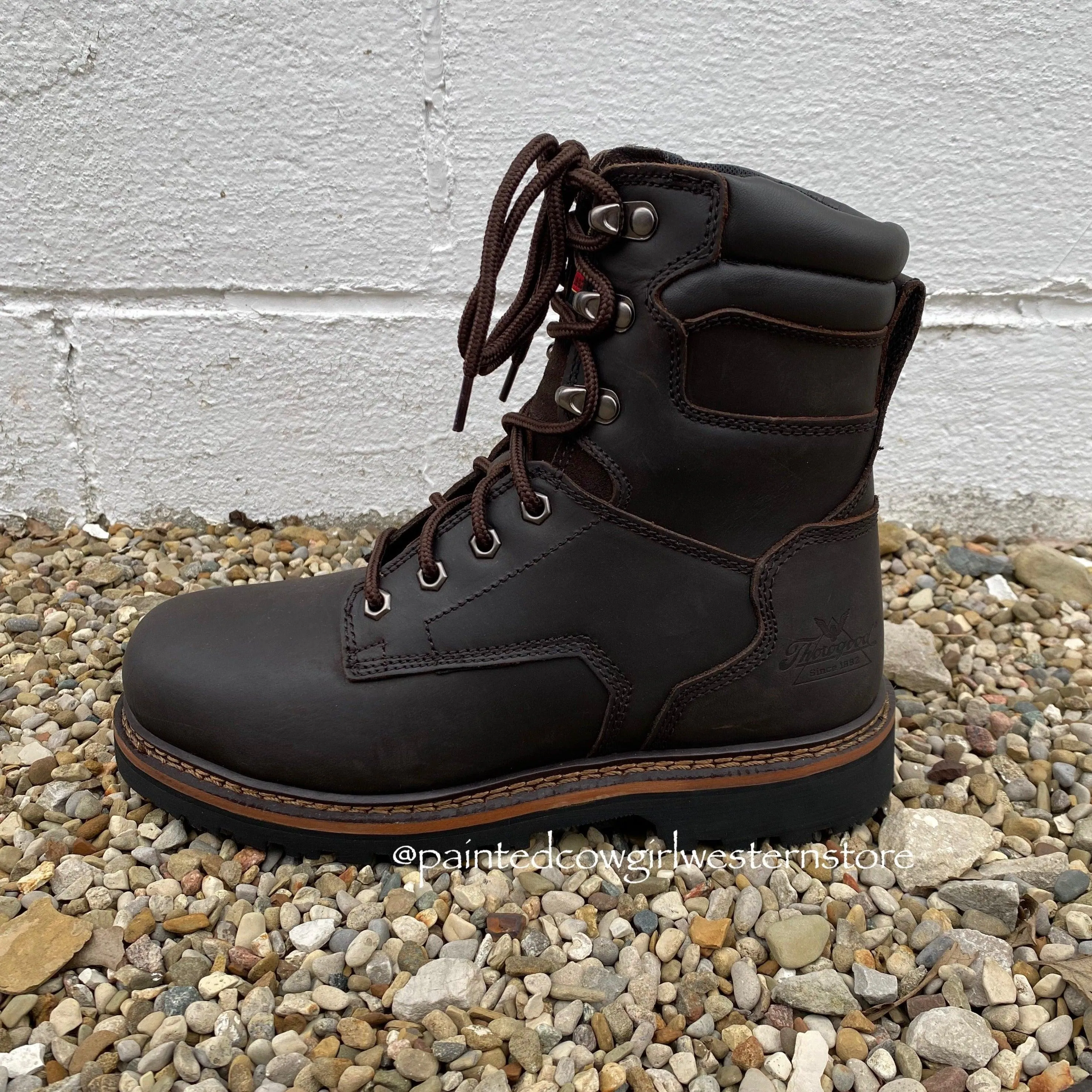 Thorogood V- Series 8 Brown Safety Toe Work Boot 804-4279