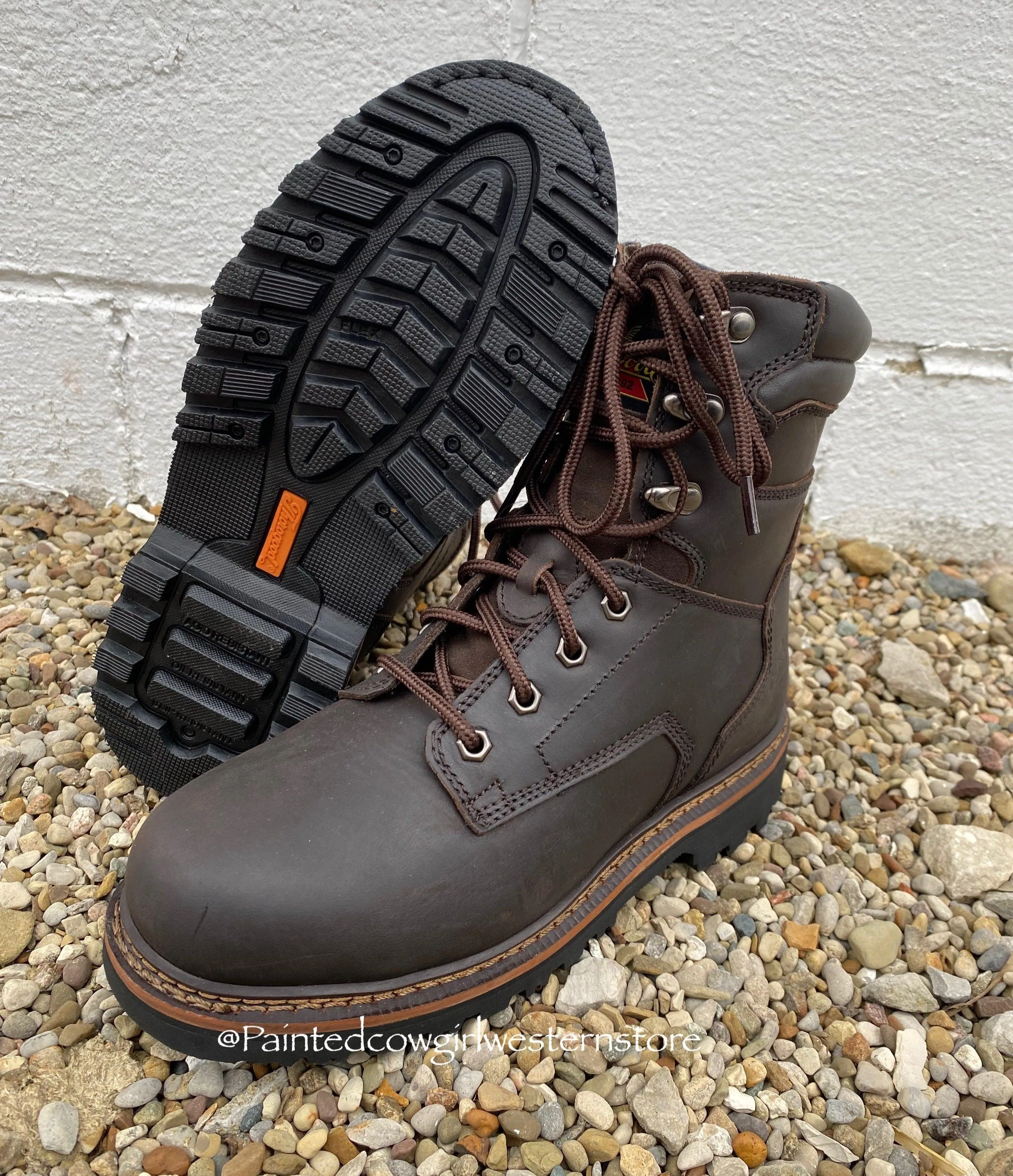 Thorogood V- Series 8 Brown Safety Toe Work Boot 804-4279