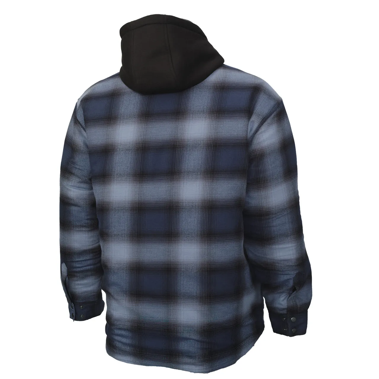 Tough Duck Quilt Lined Hooded Flannel Jac-shirt WS06