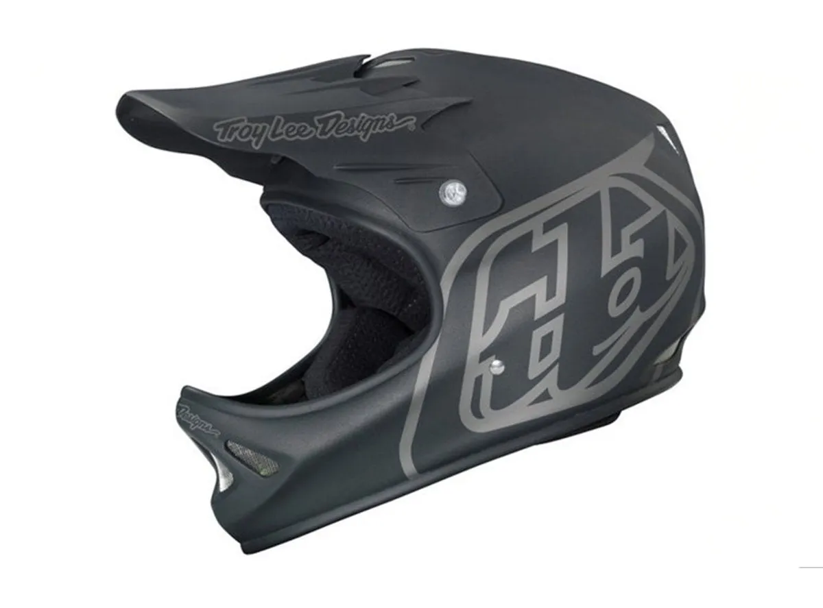 Troy Lee Designs D2 Midnight 2 Full Face Helmet - Black