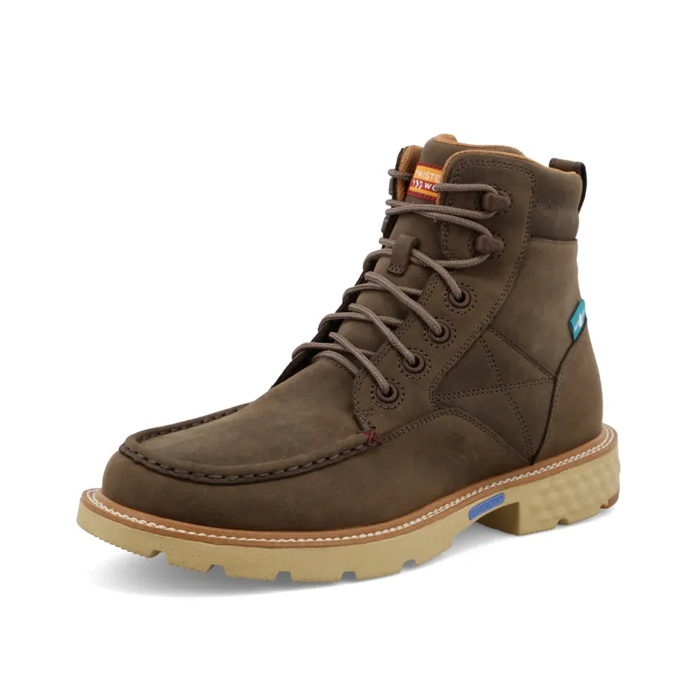 Twisted X Men's CellStretch Shitake Lace Up Work Boot