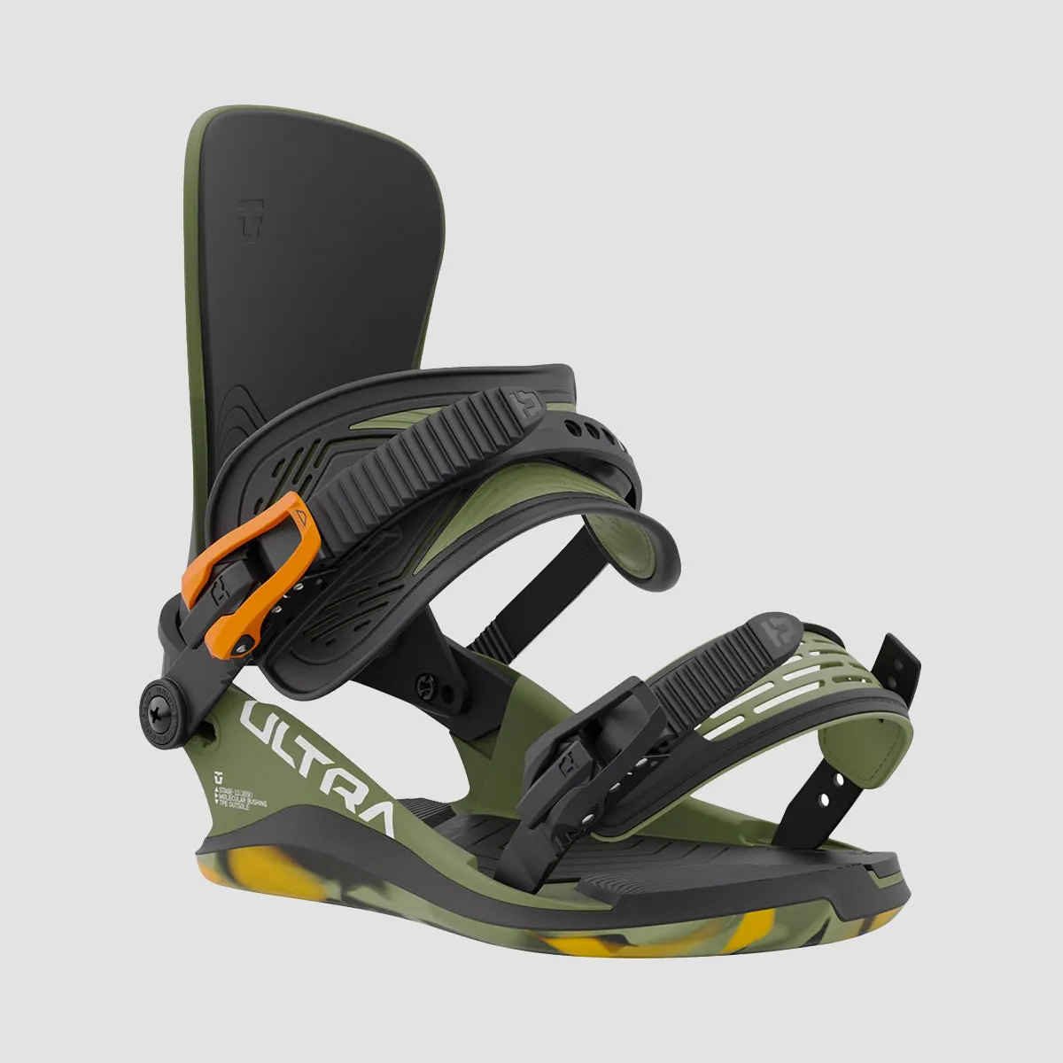 Union Ultra 2024 Snowboard Bindings Army Green