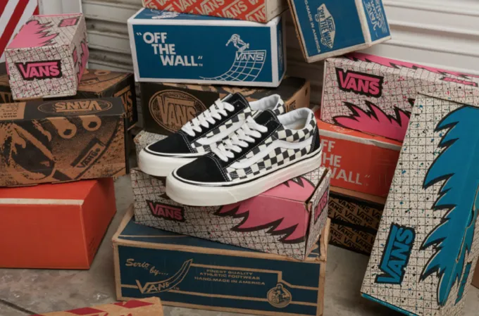 VANS CHECKERBOARD OLD SKOOL 36DX