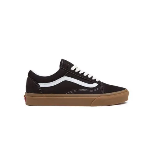 Vans Gum Old Skool Trainers | Black